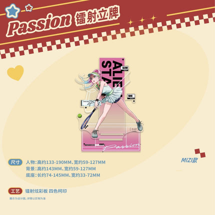 ALIEN STAGE | Passion Love Series Charm & Acrylic Stand Figure Sen Yu Man Acrylic Stand Figure - FUNIMECITY 
