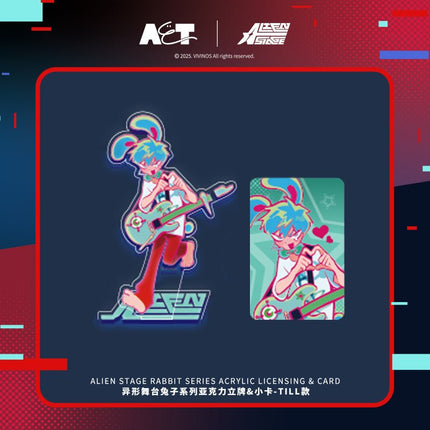 ALIEN STAGE | Rabbit Series Acrylic Stand Figure & Art Card Set Man Yu Fan Anime Goods - FUNIMECITY 