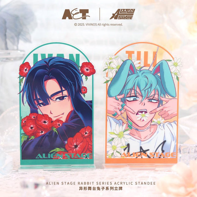 ALIEN STAGE | Rabbit Series Acrylic Stand Figure & Shikishi Board Set Man Yu Fan Anime Goods - FUNIMECITY 
