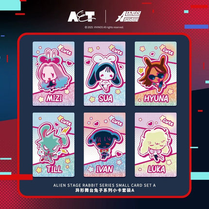 ALIEN STAGE | Rabbit Series Art Card Set Man Yu Fan Anime Goods - FUNIMECITY 