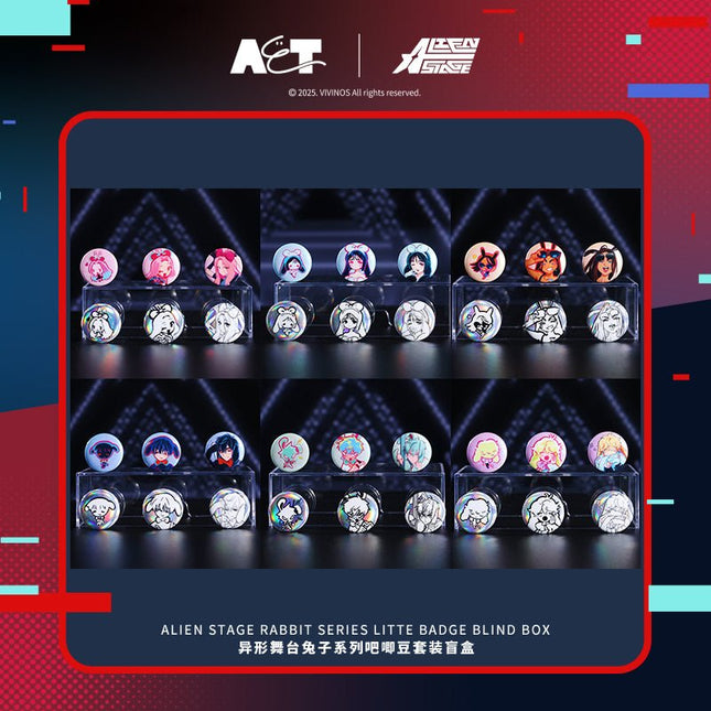 ALIEN STAGE | Rabbit Series Badge Set Man Yu Fan Anime Goods - FUNIMECITY 