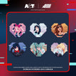 兔子系列 / Heart Acrylic Fridge Magnet Blind Box-Random One (63mm)
