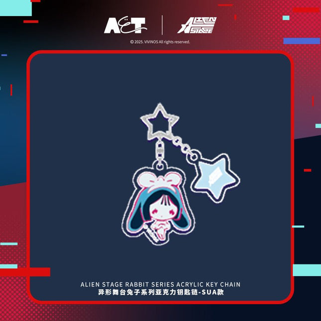 ALIEN STAGE | Rabbit Series Keychain Man Yu Fan Anime Goods - FUNIMECITY 