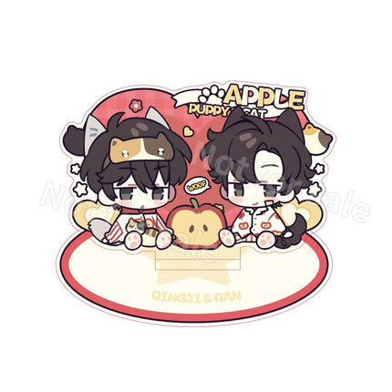 An Apple | Xun Tu & Chan Rao & Shui Jiao Ba & Tong Nian Series qi qiu nuan nuan xing Anime Goods - Funimecity 
