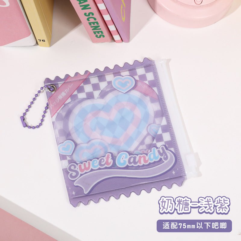 Anime Badge Display | Candy Bag Badge Case FUNIMECITY - FUNIMECITY