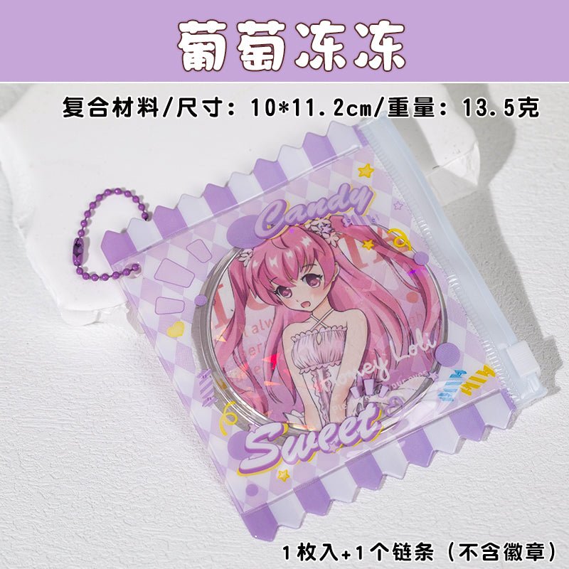 Anime Badge Display | Candy Bag Badge Case FUNIMECITY - FUNIMECITY