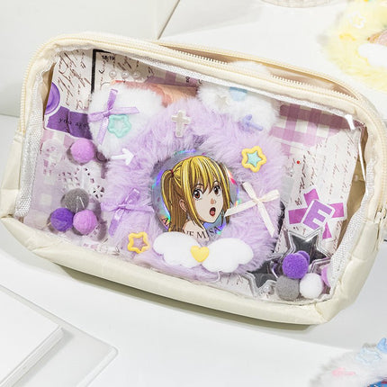Anime Badge Display | Cute Plush Badge Case FUNIMECITY Goods Display - FUNIMECITY