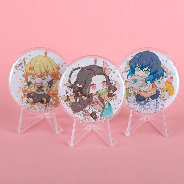 Anime Badge Display Glitter & Laser Case FUNIMECITY- FUNIMECITY