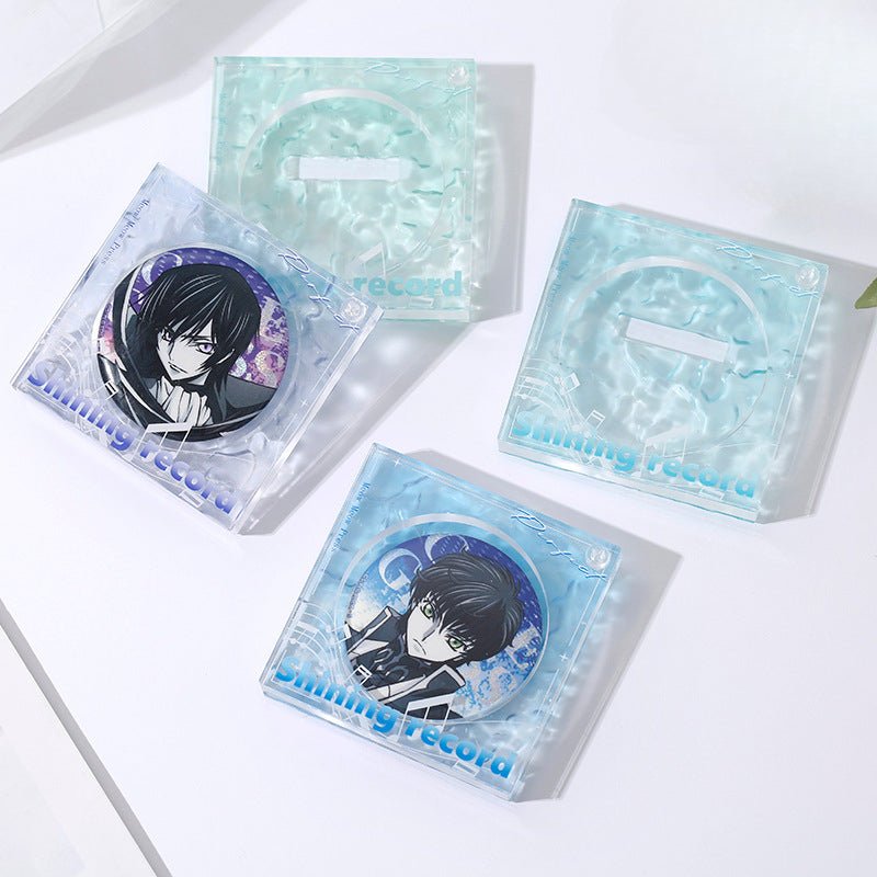 Anime Badge Display | Ice & Sea Acrylic Badge Display FUNIMECITY Goods Display - FUNIMECITY