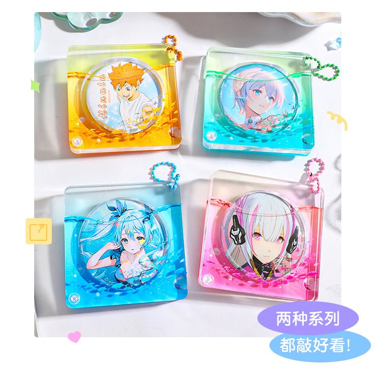 Anime Badge Display | Ice & Sea Acrylic Badge Display FUNIMECITY - FUNIMECITY