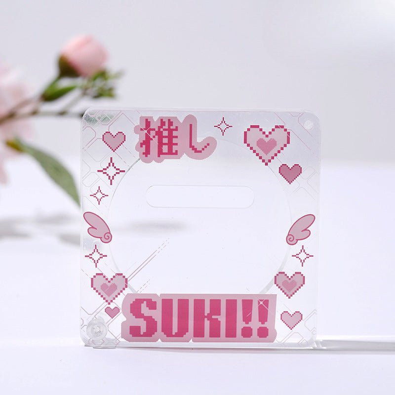 Anime Badge Display | Ice & Sea Acrylic Badge Display FUNIMECITY Goods Display - FUNIMECITY