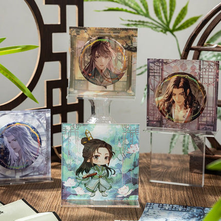 Anime Badge Display | Lan Ting Xu Series Aryclic Badge Case FUNIMECITY Goods Display - FUNIMECITY