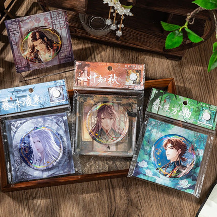 Anime Badge Display | Lan Ting Xu Series Aryclic Badge Case FUNIMECITY Goods Display - FUNIMECITY