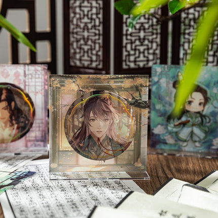 Anime Badge Display | Lan Ting Xu Series Aryclic Badge Case FUNIMECITY Goods Display - FUNIMECITY