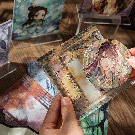 Anime Badge Display | Lan Ting Xu Series Aryclic Badge Case FUNIMECITY Goods Display - FUNIMECITY