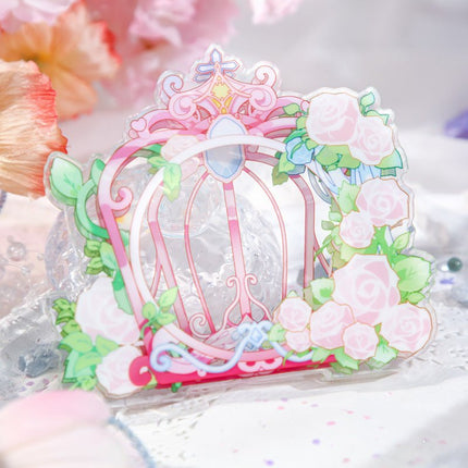 Anime Badge Display | Mei Gui Long Zhong Meng Series Acrylic Badge Holder FUNIMECITY Goods Display - FUNIMECITY