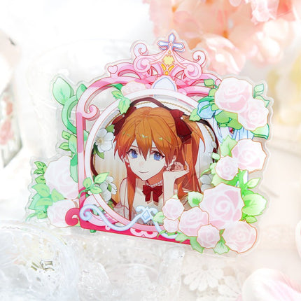 Anime Badge Display | Mei Gui Long Zhong Meng Series Acrylic Badge Holder FUNIMECITY Goods Display - FUNIMECITY