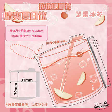 Anime Badge Display | PVC Summer Drinks Theme FUNIMECITY - FUNIMECITY