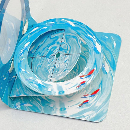Anime Badge Display | Ribbon Rotating Paper DIY Badge Holder FUNIMECITY Goods Display - FUNIMECITY