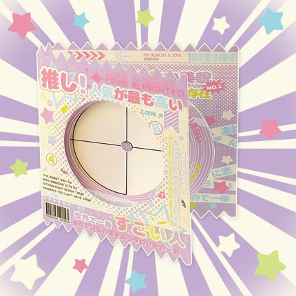 Anime Badge Display | Ribbon Rotating Paper DIY Badge Holder FUNIMECITY Goods Display - FUNIMECITY