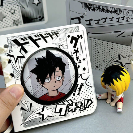 Anime Badge Display | Ribbon Rotating Paper DIY Badge Holder FUNIMECITY Goods Display - FUNIMECITY