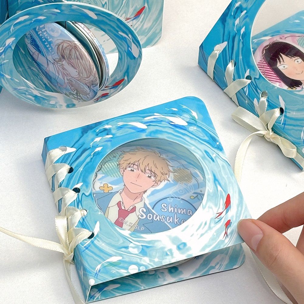 Anime Badge Display | Ribbon Rotating Paper DIY Badge Holder FUNIMECITY - FUNIMECITY