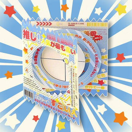 Anime Badge Display | Ribbon Rotating Paper DIY Badge Holder FUNIMECITY Goods Display - FUNIMECITY