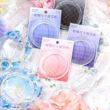 Anime Badge Display | Ring Lun Zhuan Liu Guang Series Badge Size Adjustment FUNIMECITY Goods Display - FUNIMECITY