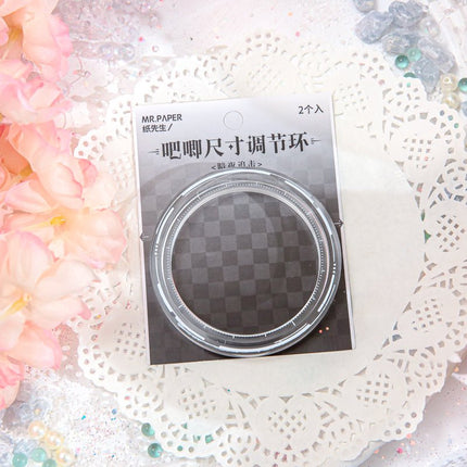 Anime Badge Display | Ring Lun Zhuan Liu Guang Series Badge Size Adjustment FUNIMECITY Goods Display - FUNIMECITY