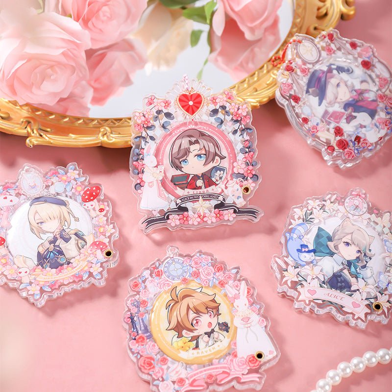 Anime Badge Display | Rose Lily & Xian Jing Mi Zong Aryclic Badge Case FUNIMECITY - FUNIMECITY