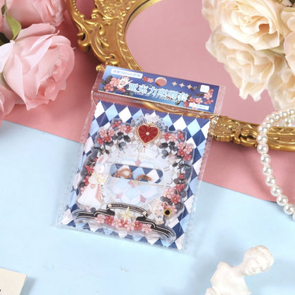 Anime Badge Display | Rose Lily & Xian Jing Mi Zong Aryclic Badge Case FUNIMECITY Goods Display - FUNIMECITY