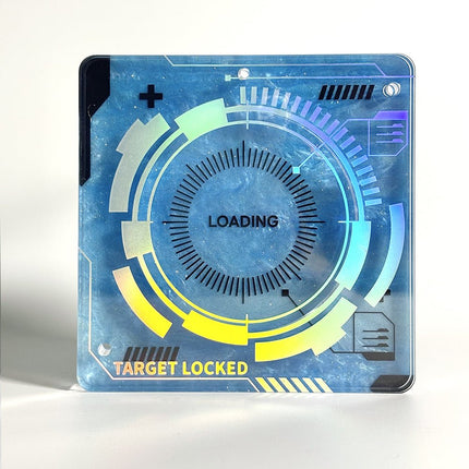 Anime Badge Display | Secret Project Acrylic Badge Standee FUNIMECITY Goods Display - FUNIMECITY