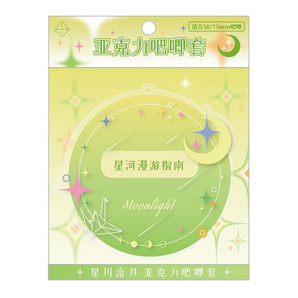 Anime Badge Display | Star Acrylic Badge Display Stand FUNIMECITY Goods Display - FUNIMECITY