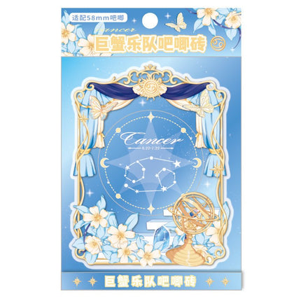 Anime Badge Display | Twelve Constellations Series Acrylic Badge Standee FUNIMECITY Goods Display - FUNIMECITY