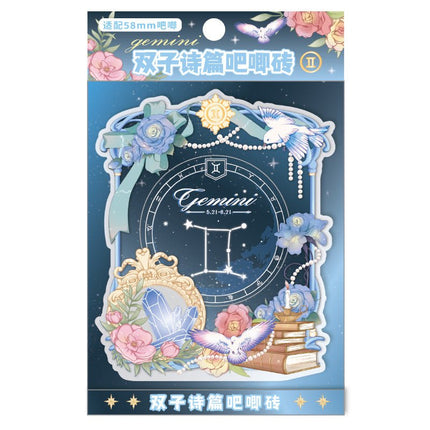 Anime Badge Display | Twelve Constellations Series Acrylic Badge Standee FUNIMECITY Goods Display - FUNIMECITY