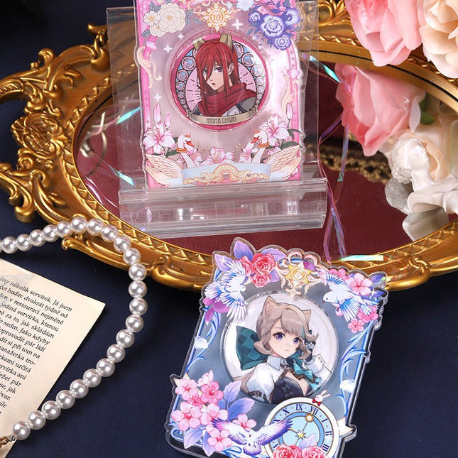 Anime Badge Display | Twelve Constellations Series Acrylic Badge Standee FUNIMECITY Goods Display - FUNIMECITY