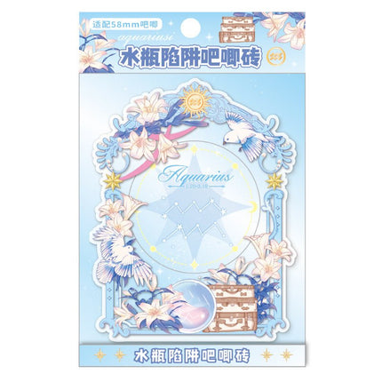 Anime Badge Display | Twelve Constellations Series Acrylic Badge Standee FUNIMECITY Goods Display - FUNIMECITY