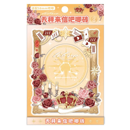 Anime Badge Display | Twelve Constellations Series Acrylic Badge Standee FUNIMECITY Goods Display - FUNIMECITY