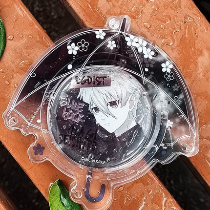Anime Badge Display | Umbrella Acrylic Badge Case Charm FUNIMECITY Goods Display - FUNIMECITY