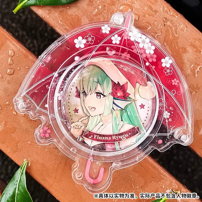 Anime Badge Display | Umbrella Acrylic Badge Case Charm FUNIMECITY - FUNIMECITY