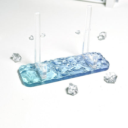 Anime Badge Display | Water ripple Acrylic Badge Holder FUNIMECITY Goods Display - FUNIMECITY 5570508788629