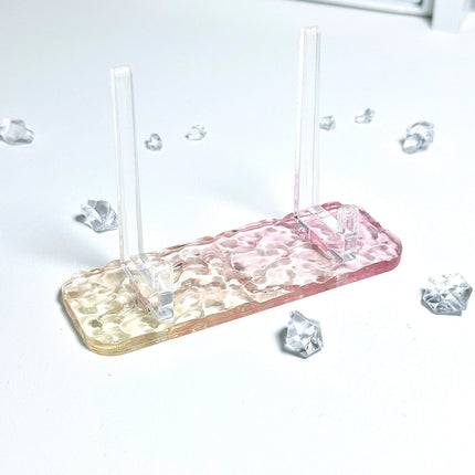 Anime Badge Display | Water ripple Acrylic Badge Holder FUNIMECITY Goods Display - FUNIMECITY 5570508788630