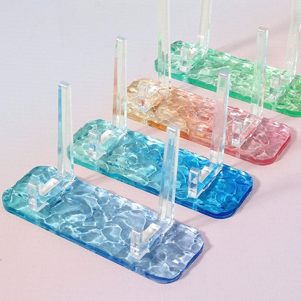 Anime Badge Display | Water ripple Acrylic Badge Holder FUNIMECITY Goods Display - FUNIMECITY 5570508788631