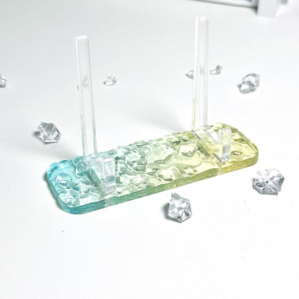 Anime Badge Display | Water ripple Acrylic Badge Holder FUNIMECITY Goods Display - FUNIMECITY
