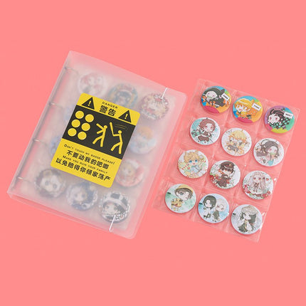 Anime Badge & Pendant Display Case Protect Storage Folder FUNIMECITY- FUNIMECITY