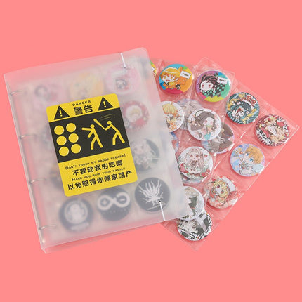 Anime Badge & Pendant Display Case Protect Storage Folder FUNIMECITY- FUNIMECITY
