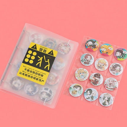 Anime Badge & Pendant Display Case Protect Storage Folder FUNIMECITY- FUNIMECITY