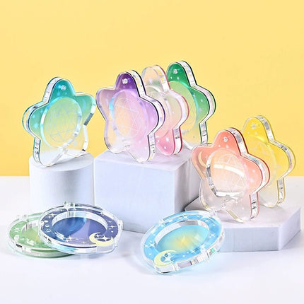 Anime Badge Display | Star Acrylic Badge Display Stand FUNIMECITY Goods Display - FUNIMECITY