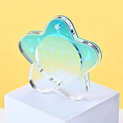Anime Badge Display | Star Acrylic Badge Display Stand FUNIMECITY Goods Display - FUNIMECITY