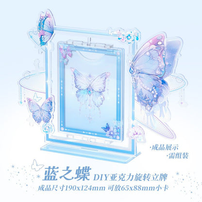 Anime Goods Display | Butterfly Series Acrylic Rotatable Card Holder FUNIMECITY - FUNIMECITY